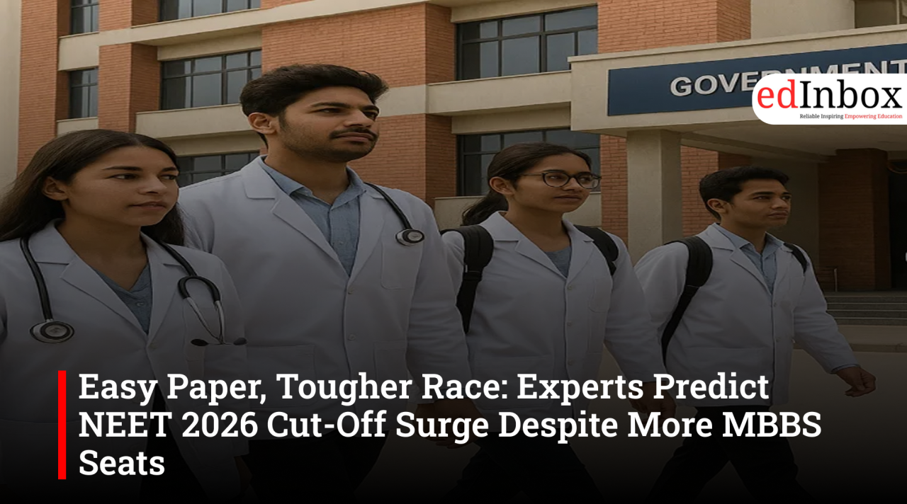 Easy Paper, Tougher Race: Experts Predict NEET 2026 Cut-Off Surge Despite More MBBS Seats