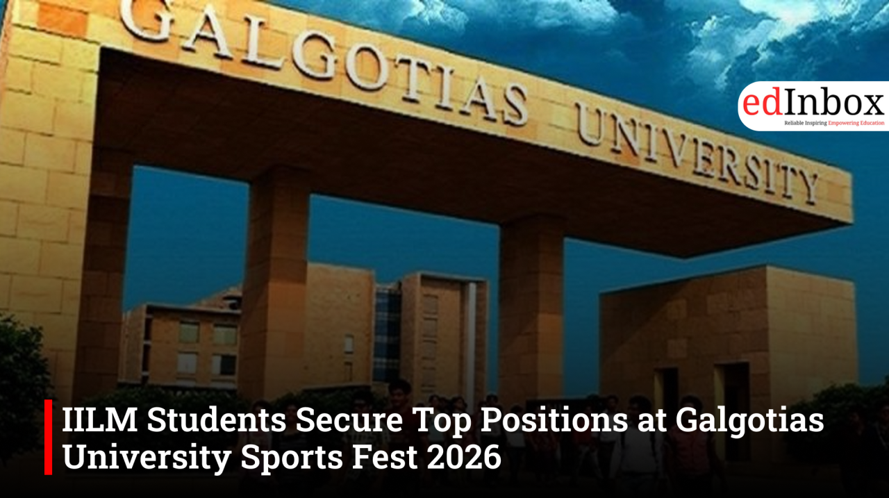IILM Students Secure Top Positions at Galgotias University Sports Fest 2026