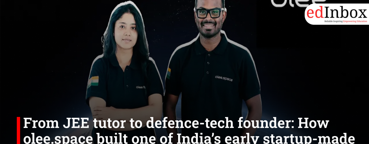 From JEE tutor to defence-tech founder: How olee.space built one of India’s early startup-made laser weapons