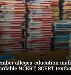 NHRC member alleges ‘education mafia’ trying to block affordable NCERT, SCERT textbooks