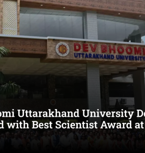 Dev Bhoomi Uttarakhand University Dean Honoured with Best Scientist Award at ICAPHS 2026