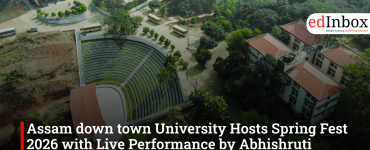 Assam down town University Hosts Spring Fest 2026 with Live Performance by Abhishruti Bezbaruah