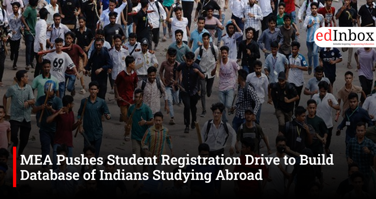 MEA Pushes Student Registration Drive to Build Database of Indians Studying Abroad