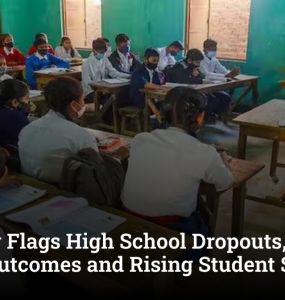 NITI Aayog Flags High School Dropouts, Poor Learning Outcomes and Rising Student Suicides