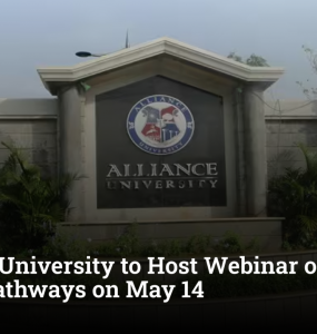 Alliance University to Host Webinar on ACCA Career Pathways on May 14