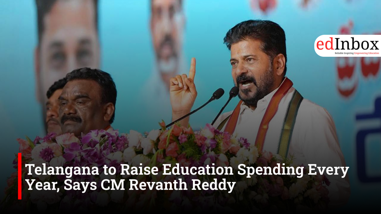 Telangana to Raise Education Spending Every Year, Says CM Revanth Reddy