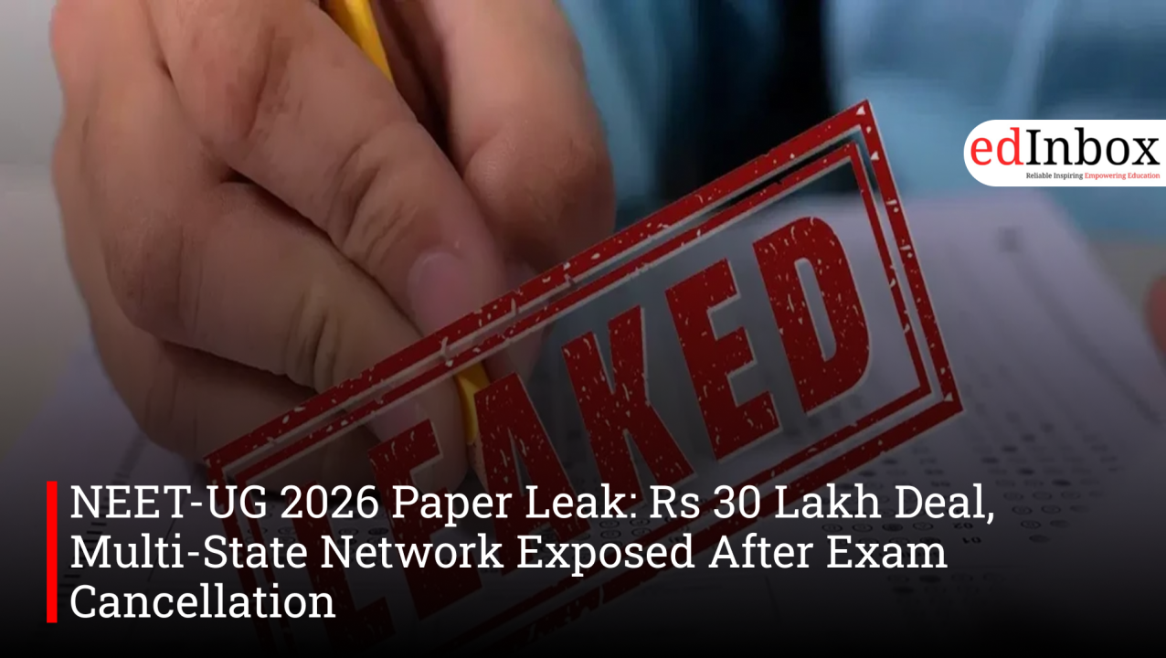 NEET-UG 2026 Paper Leak: Rs 30 Lakh Deal, Multi-State Network Exposed After Exam Cancellation