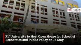 RV University to Host Open House for School of Economics and Public Policy on 16 May