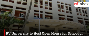 RV University to Host Open House for School of Economics and Public Policy on 16 May