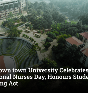 Assam down town University Celebrates International Nurses Day, Honours Students for Life-Saving Act