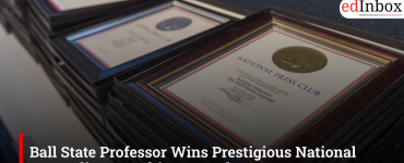 Ball State Professor Wins Prestigious National Journalism Teaching Award