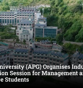 Shimla University (APG) Organises Industry Intervention Session for Management and Commerce Students