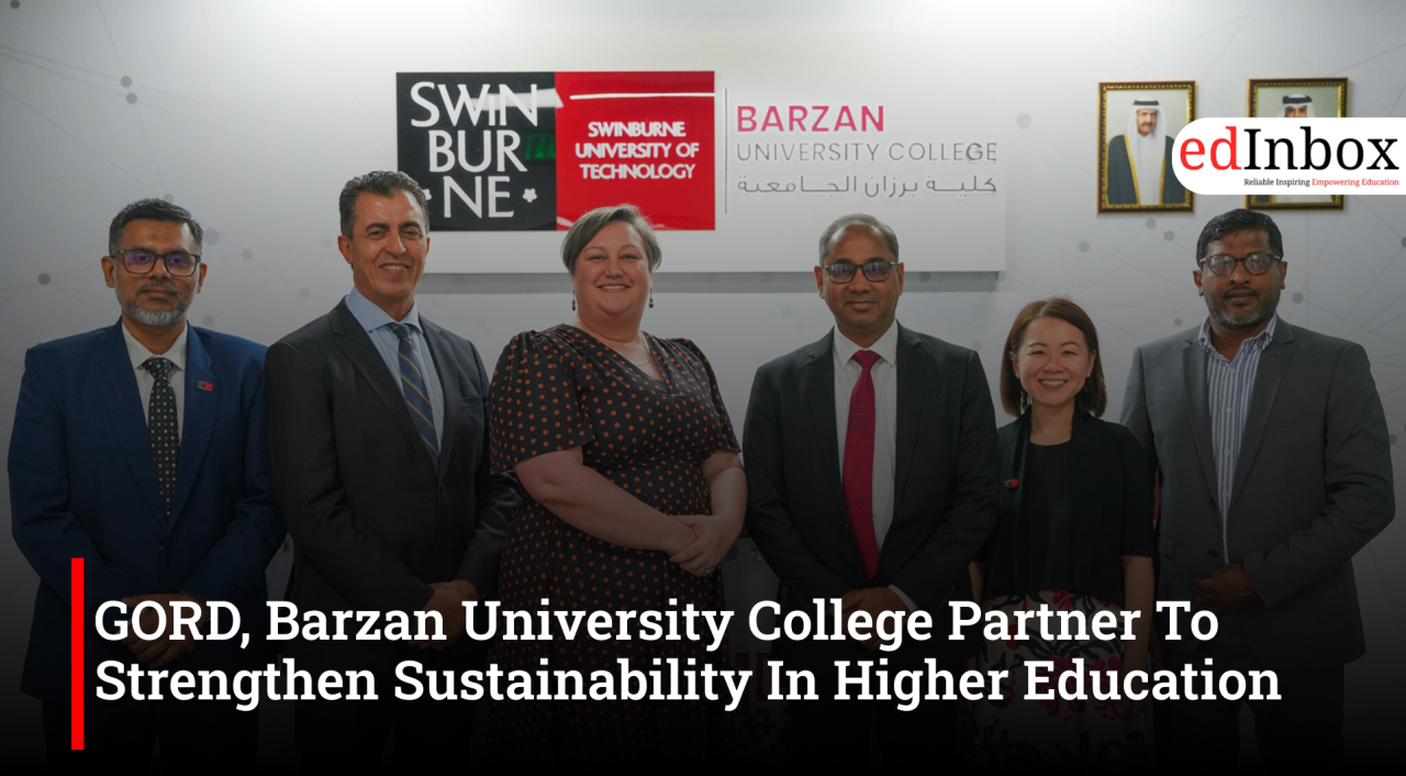 GORD, Barzan University College Partner To Strengthen Sustainability In Higher Education