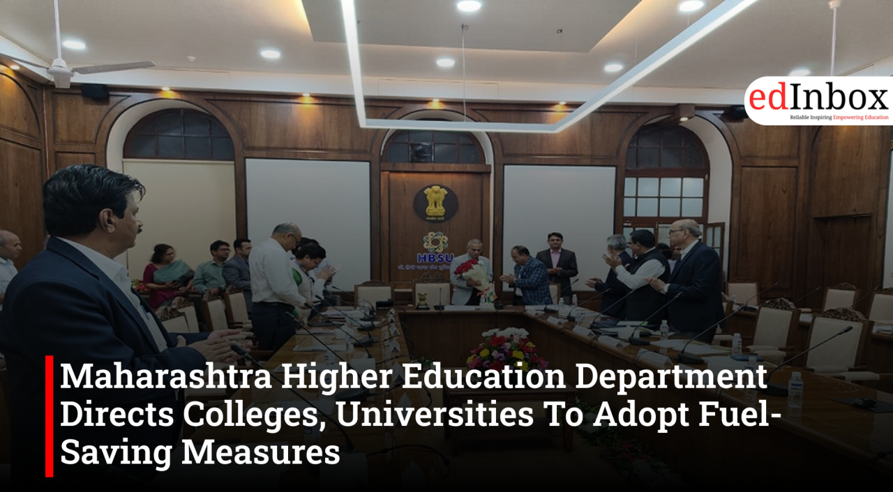 Maharashtra Higher Education Department Directs Colleges, Universities To Adopt Fuel-Saving Measures