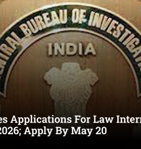 CBI Invites Applications For Law Internship Scheme 2026; Apply By May 20