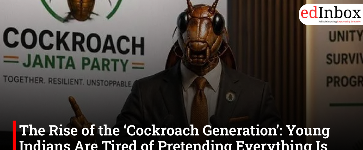 The Rise of the ‘Cockroach Generation’: Young Indians Are Tired of Pretending Everything Is Fine