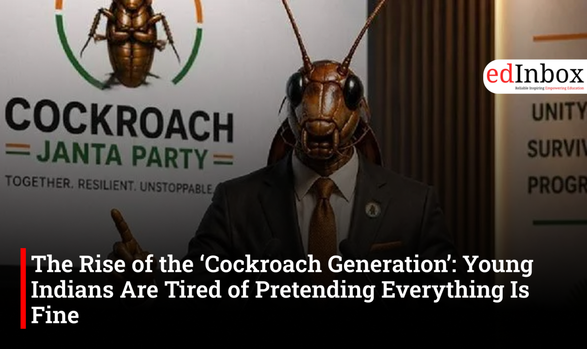 The Rise of the ‘Cockroach Generation’: Young Indians Are Tired of Pretending Everything Is Fine