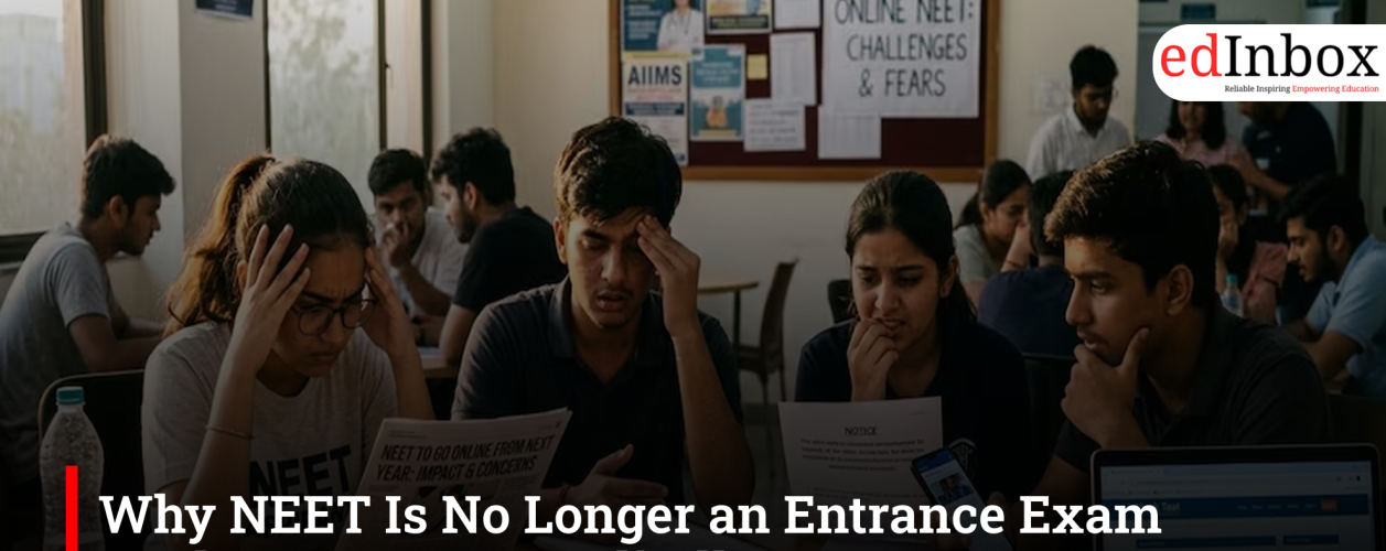 Why NEET Is No Longer an Entrance Exam Students Can Trust Blindly