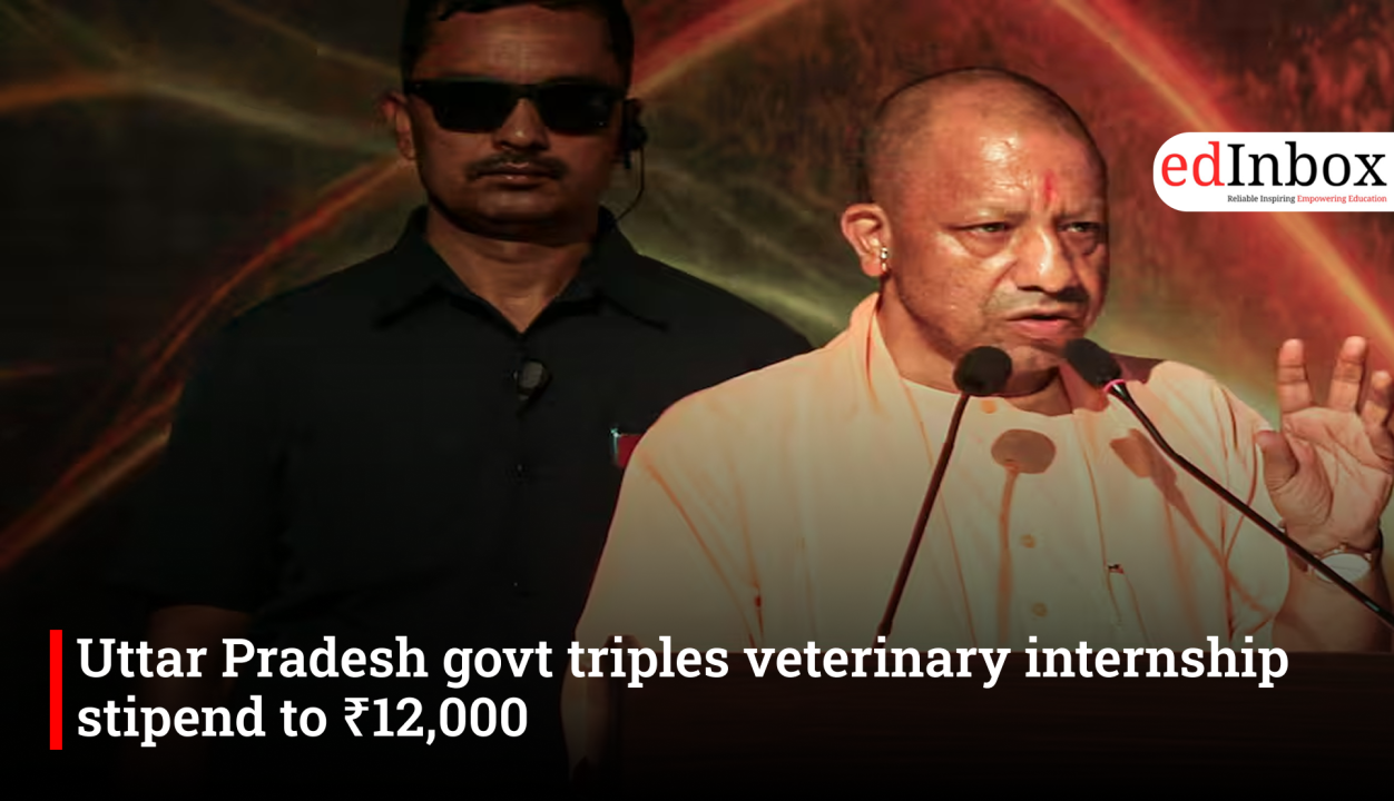 Uttar Pradesh govt triples veterinary internship stipend to ₹12,000