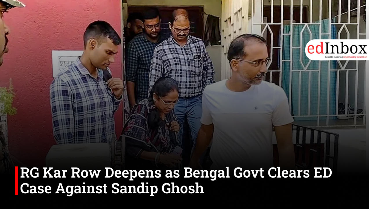 RG Kar Row Deepens as Bengal Govt Clears ED Case Against Sandip Ghosh 