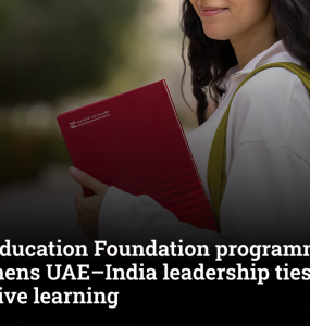 Zayed Education Foundation programme strengthens UAE–India leadership ties through immersive learning