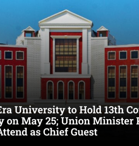Graphic Era University to Hold 13th Convocation Ceremony on May 25; Union Minister Pralhad Joshi to Attend as Chief Guest