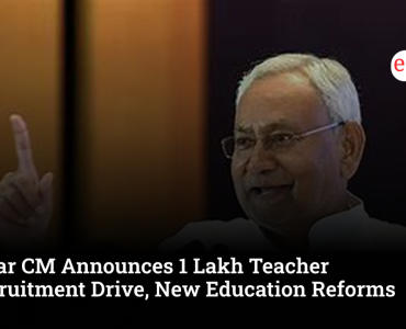 Bihar CM Announces 1 Lakh Teacher Recruitment Drive, New Education Reforms
