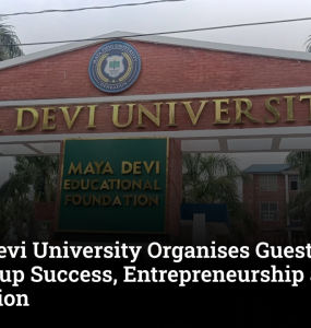 Maya Devi University Organises Guest Lecture on Startup Success, Entrepreneurship and Innovation