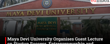 Maya Devi University Organises Guest Lecture on Startup Success, Entrepreneurship and Innovation