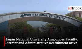 Jaipur National University Announces Faculty, Director and Administrative Recruitment Drive