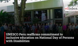 UNESCO Peru reaffirms commitment to inclusive education on National Day of Persons with Disabilities