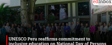 UNESCO Peru reaffirms commitment to inclusive education on National Day of Persons with Disabilities