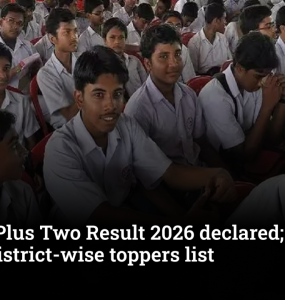 Kerala Plus Two Result 2026 declared; students await district-wise toppers list