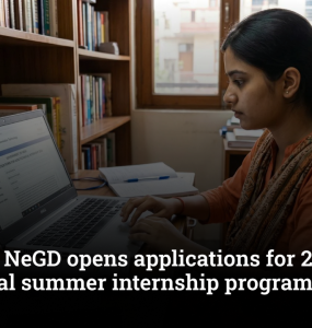 MeitY’s NeGD opens applications for 2026 non-technical summer internship programme