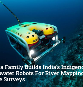 Kolkata Family Builds India’s Indigenous Underwater Robots For River Mapping And Marine Surveys