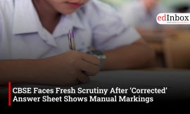CBSE Faces Fresh Scrutiny After ‘Corrected’ Answer Sheet Shows Manual Markings