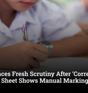 CBSE Faces Fresh Scrutiny After ‘Corrected’ Answer Sheet Shows Manual Markings