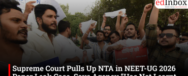 Supreme Court Pulls Up NTA in NEET-UG 2026 Paper Leak Case, Says Agency “Has Not Learnt Its Lesson Yet”