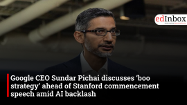 Google CEO Sundar Pichai discusses ‘boo strategy’ ahead of Stanford commencement speech amid AI backlash