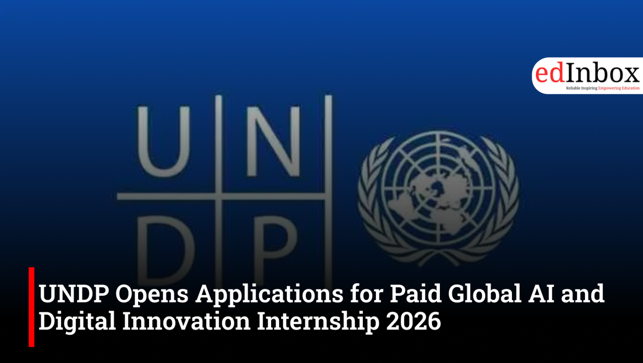 UNDP Opens Applications for Paid Global AI and Digital Innovation Internship 2026