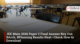 JEE Main 2026 Paper 2 Final Answer Key Out: BArch, BPlanning Results Next—Check How to Download