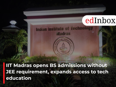 IIT Madras opens BS admissions without JEE requirement, expands access to tech education