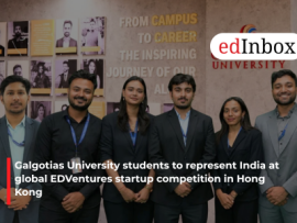 Galgotias University students to represent India at global EDVentures startup competition in Hong Kong
