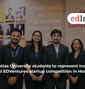 Galgotias University students to represent India at global EDVentures startup competition in Hong Kong