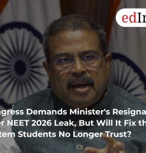 Congress Demands Minister's Resignation Over NEET 2026 Leak, But Will It Fix the System Students No Longer Trust?