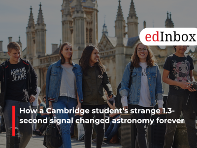 How a Cambridge student’s strange 1.3-second signal changed astronomy forever