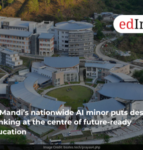 IIT Mandi’s nationwide AI minor puts design thinking at the centre of future-ready education