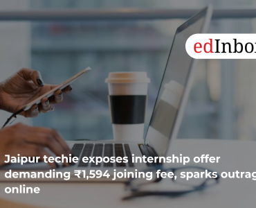 Jaipur techie exposes internship offer demanding ₹1,594 joining fee, sparks outrage online