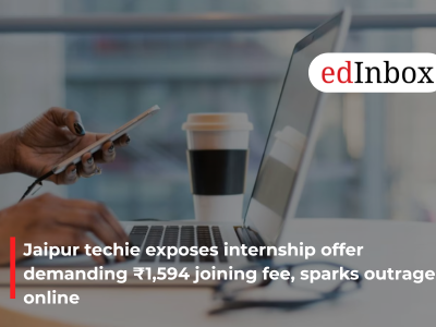 Jaipur techie exposes internship offer demanding ₹1,594 joining fee, sparks outrage online