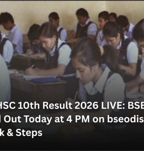 Odisha AHSC 10th Result 2026 LIVE: BSE Madhyama Scorecard Out Today at 4 PM on bseodisha.ac.in– Direct Link & Steps